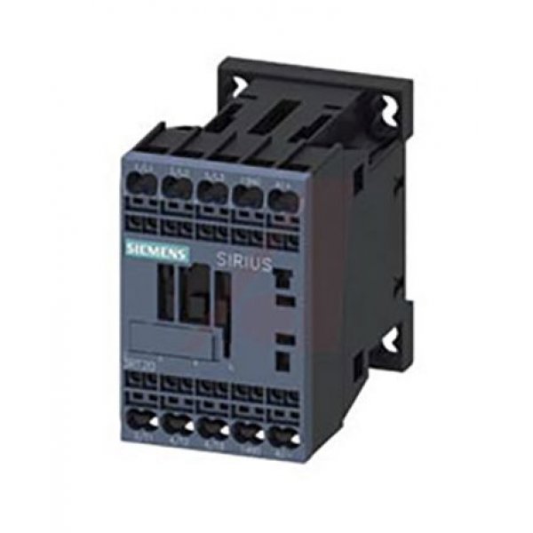 Siemens 3RT2016-2JB41 Control Relay 3NO, 9 A, 22 A, 24 V dc