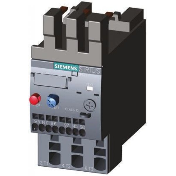 Siemens 3RU2126-4AC0 Overload Relay NO/NC, 11 → 16 A, 16 A, 7.5 kW