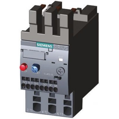Siemens 3RU2126-1HC0 Overload Relay NO/NC, 5.5 → 8 A, 8 A, 5.5 kW