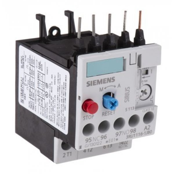 Siemens 3RU1116-1JB0 Overload Relay NO/NC, 7 → 10 A, 10 A, 4 kW