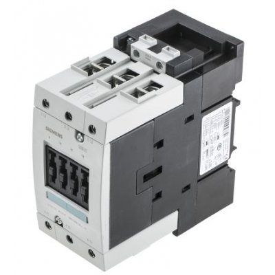 Siemens 3RT1044-1AP00 3 Pole Contactor, 3NO, 65 A, 30 kW (AC3), 230 V ac Coil