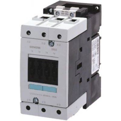 Siemens 3RT1035-1AU00 3 Pole Contactor, 3NO, 40 A, 18.5 kW (AC3), 230 V ac Coil