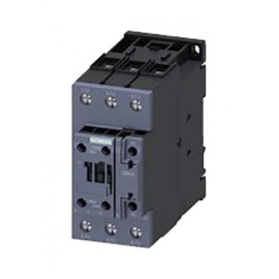 Siemens 3RT2035-1AP60 3 Pole Contactor, 3NO, 40 A, 18.5 kW (AC3), 230 V ac Coil