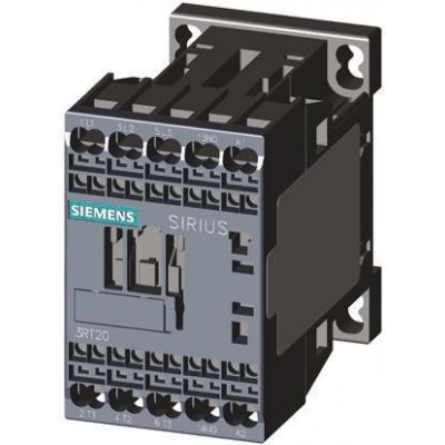 Siemens 3RT2018-2BB42 3 Pole Contactor, 3NO, 16 A, 7.5 kW (AC3), 24 V dc Coil