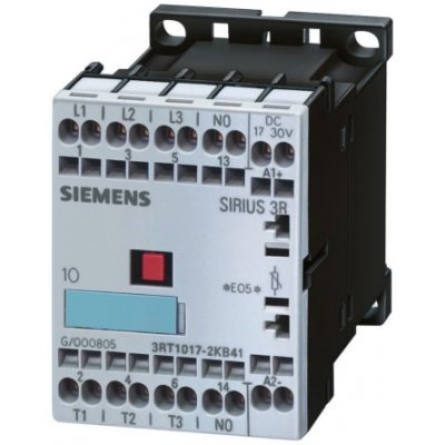 Siemens 3RH11402JB40 4 Pole Contactor, 4NO, 10 A, 24 V dc Coil