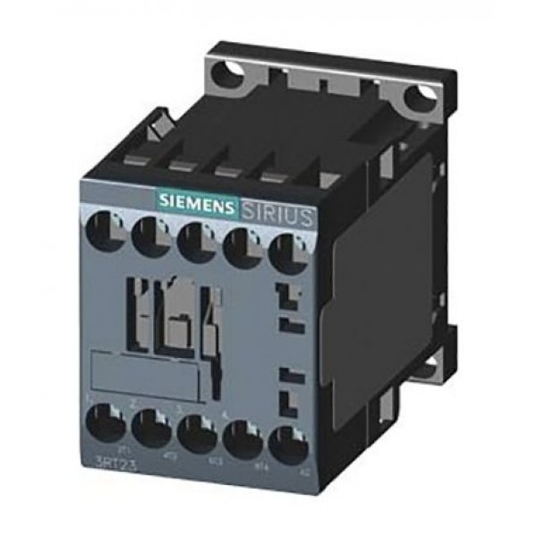 Siemens 3RT2317-1AB00 4 Pole Contactor, 4NO, 12 A, 5.5 kW (AC3)