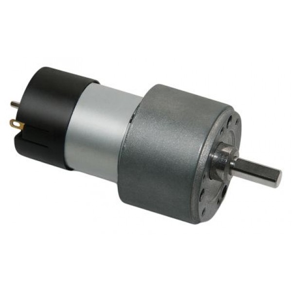 Micromotors 1308-24-100 Geared, 24 V, 40 Ncm, 35 rpm, 6mm Shaft Diameter