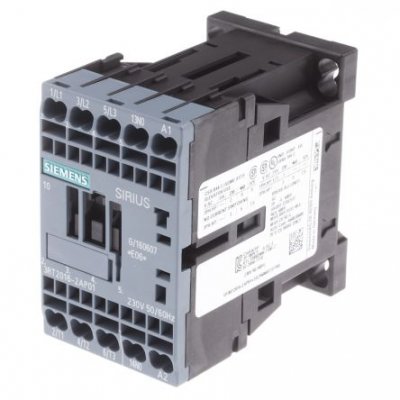 Siemens 3RT2016-2AP01 3 Pole Contactor, 3NO, 9 A, 4 kW (AC3)