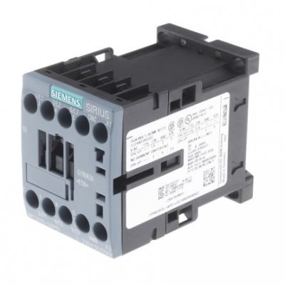 Siemens 3RT2015-1AP01 3 Pole Contactor, 3NO, 7 A, 3 kW (AC3), 230 V ac Coil
