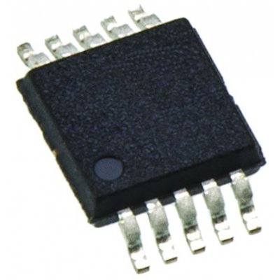 Analog Devices AD4004BRMZ 16-Bit DSP, Micro Wire, QSPI, SPI ADC Pseudo Differential Input