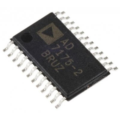 Analog Devices AD7175-2BRUZ Quad 24-bit- ADC 250ksps, 24-Pin TSSOP