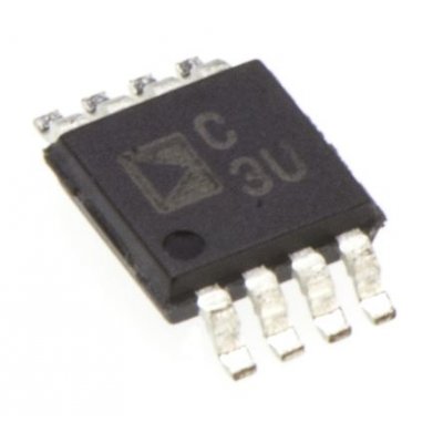 Analog Devices AD7451BRMZ 12-bit Serial ADC Pseudo Differential Input, 8-Pin MSOP