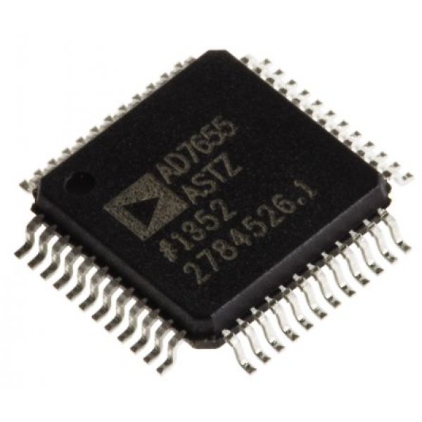 Analog Devices AD7655ASTZ  16-Bit Parallel/Serial ADC, 48-Pin LQFP