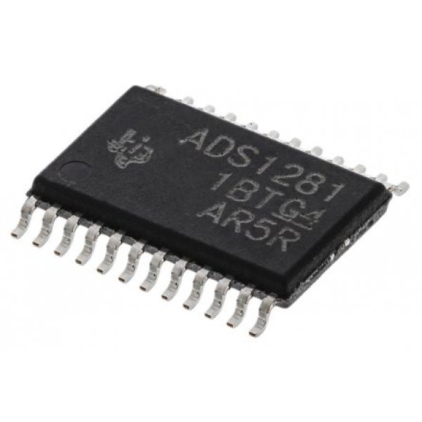 Texas Instruments ADS1281IPW 31-bit Serial ADC Differential, Single Ended Input
