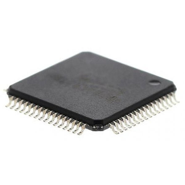 Texas Instruments ADS131E08SPAG 24-bit Serial ADC 8-Channel, 64-Pin TQFP