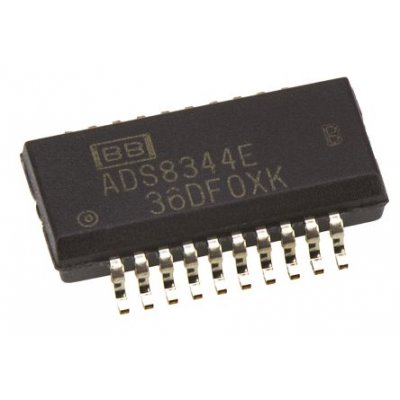 Texas Instruments ADS8344EB 16-Bit Serial ADC Differential, Single Ended Input