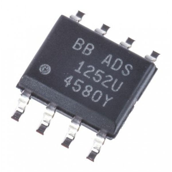Texas Instruments ADS1252U  24-bit Serial ADC Differential, Single Ended Input