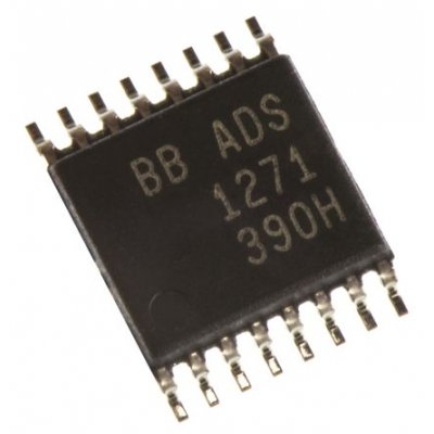 Texas Instruments ADS1271IPW 24-bit Serial ADC Differential Input, 16-Pin TSSOP