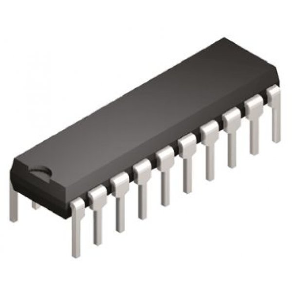 Texas Instruments TLC2543IN  12-bit Serial ADC, 20-Pin PDIP