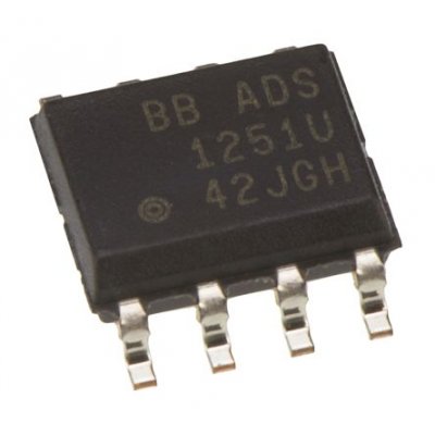 Texas Instruments ADS1251U  24-bit Serial ADC Differential, Single Ended Input