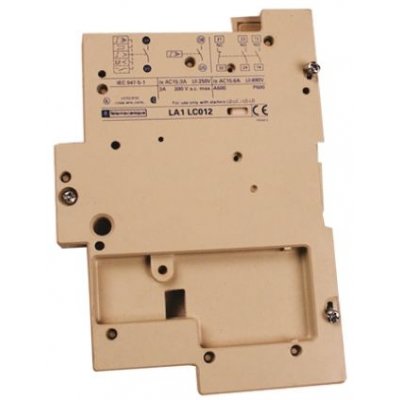 Schneider Electric LA1LC012 Auxiliary Contact - 1NO + 4NO, 5 Contact, Side Mount