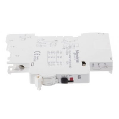 Schneider Electric A9N26927 Acti 9 Auxiliary Contact - 1CO, 1 Contact, DIN Rail Mount