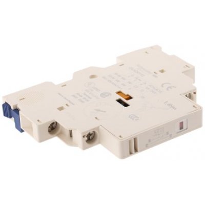 Schneider Electric GVAD0110 Auxiliary Contact - 1NC + 1NO, 2 Contact, Side Mount