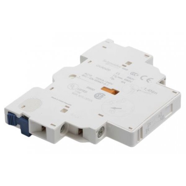 Schneider Electric GVAN20 Auxiliary Contact - 2NO, 2 Contact, Side Mount