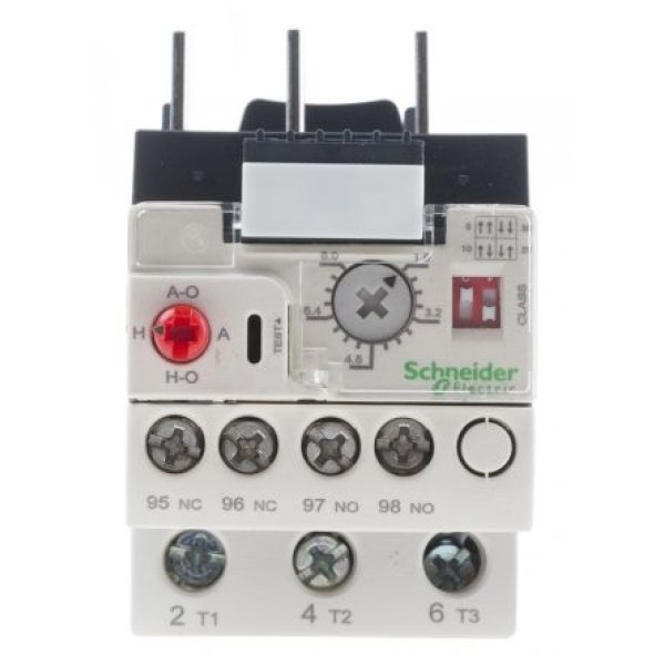 Schneider Electric LR9D08  Thermal Overload Relay, 1.6 → 8 A, 300 mW
