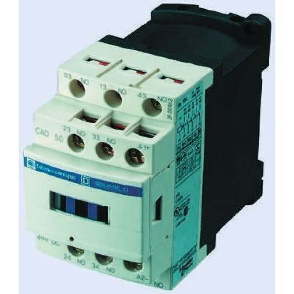 Schneider Electric CAD50FD Control Relay 5NO, 10 A