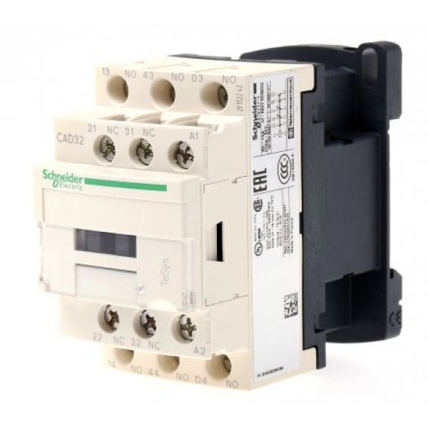 Schneider Electric CAD32U7 Control Relay 3NO/2NC, 10 A
