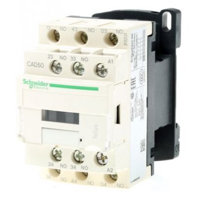 Schneider Electric CAD50B7 Control Relay 5NO, 10 A