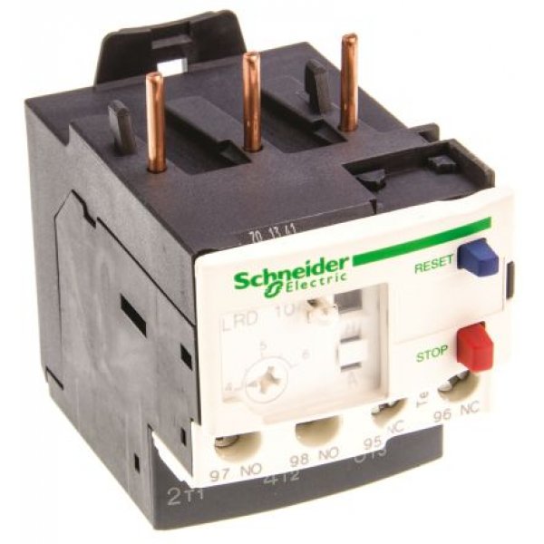 Schneider Electric LRD10  Overload Relay NO/NC, 4 → 6 A, 6 A