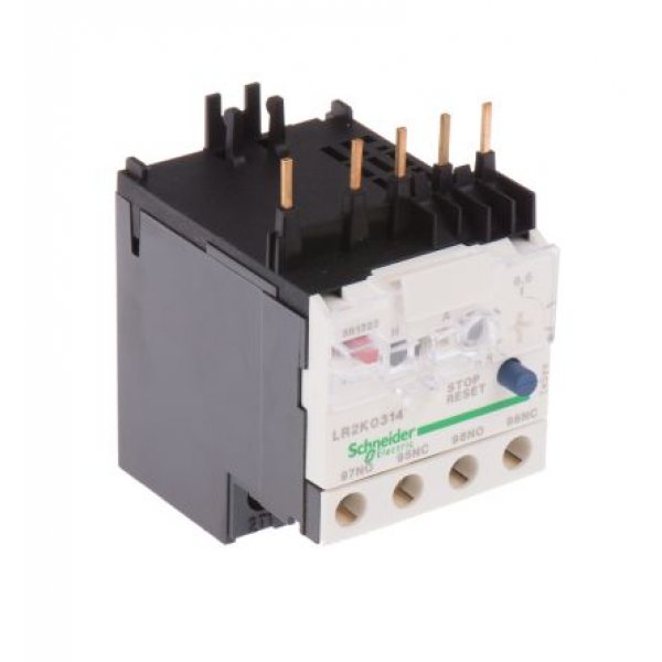 Schneider Electric LR2K0314  Thermal Overload Relay NO/NC, 5.5 → 8 A