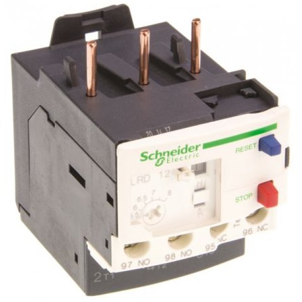 Schneider Electric LRD12 Overload Relay NO/NC, 5.5 → 8 A, 8 A