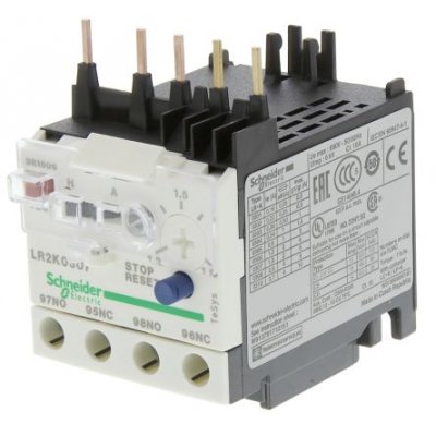 Schneider Electric LR2K0307 Thermal Overload Relay NO/NC, 1.2 → 1.8 A