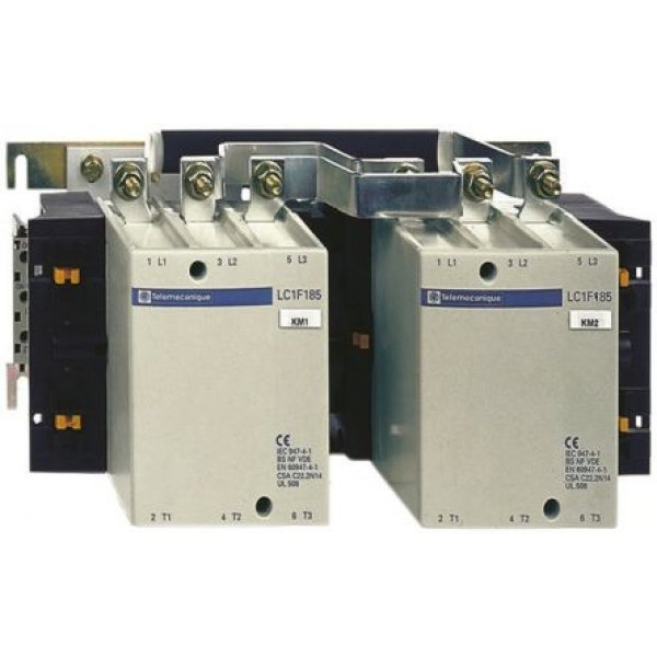 Schneider Electric LC2F150  3 Pole Contactor, 3NO, 150 A, 80 kW