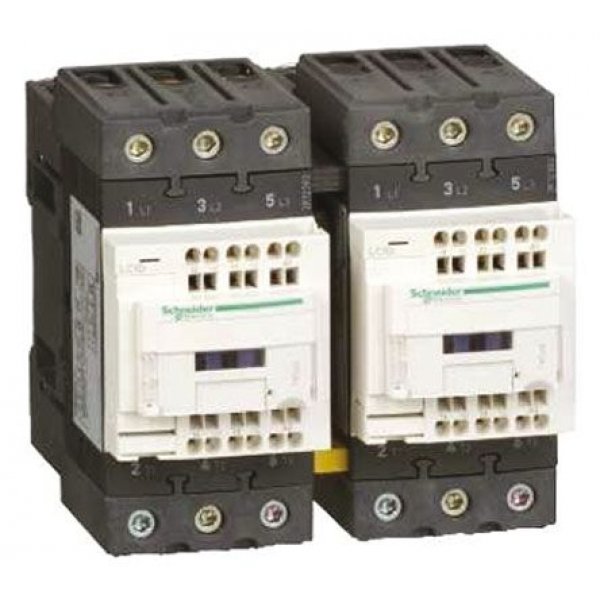 Schneider Electric LC2D50A3JD  3 Pole Contactor, 33 kW, 12 V dc Coil