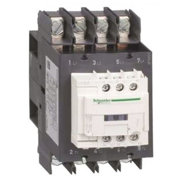 Schneider Electric LC1DT80A6SD 4 Pole Contactor, 4NO