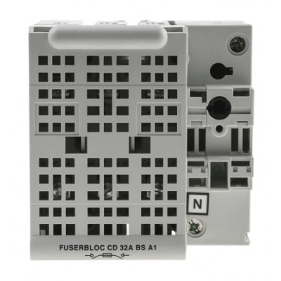 Socomec 3641 3001 Fused Isolator Switch, 3P Pole, 32A Max Current
