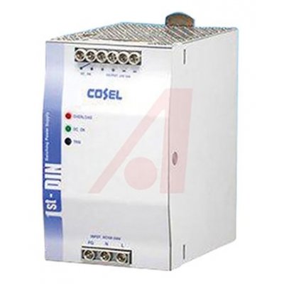Cosel KHEA480F-24 DIN Rail Panel Mount Power Supply, 480W, 24V dc/ 20A