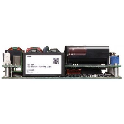 Cosel GHA300F-12-R3 Open Frame, Switching Power Supply, 12V dc, 4.6A, 300W