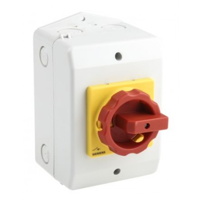 Siemens 3LD2766-0TB53 3P Pole Isolator Switch - 100A Maximum Current, 37kW Power Rating