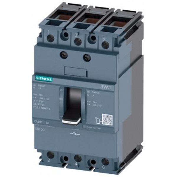 Siemens 3VA1116-1AA36-0AA0 DIN Rail Non Fused Isolator Switch