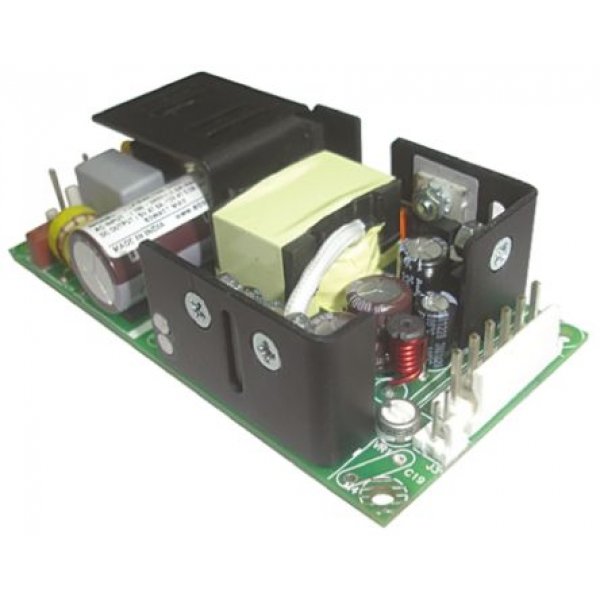 EOS LFMWLT40-3001 Open Frame, Switching Power Supply, 5.2 V dc, 23.8 V dc, 1 A, 6 A, 500 mA, 40W