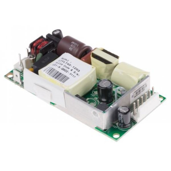 EOS LFVLT40-1203 Open Frame, Switching Power Supply, 24V dc, 1.7A, 40W
