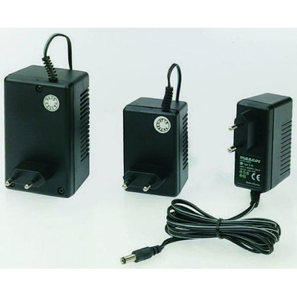 Mascot 9619000082 Plug In Power Supply 13.2V dc, 2.4A, 1 Output Switched Mode