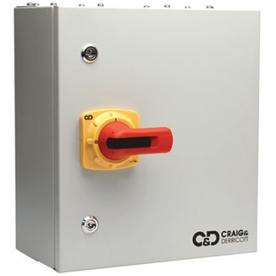 Craig & Derricott SDGC01253N Enclosed Non Fused Isolator Switch