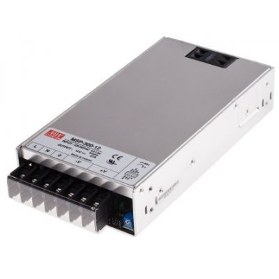 Mean Well MSP-300-12 Enclosed, Switching Power Supply, 12V dc, 27A, 324W