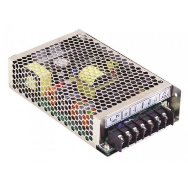 Mean Well MSP-100-12 Enclosed, Switching Power Supply, 12V dc, 8.5A, 102W